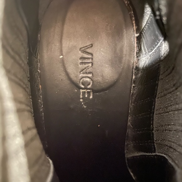 Vince Haider Suede Bootie Black Size 6.5 - Picture 2 of 13